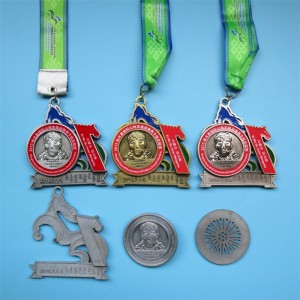 Commemorate Great Men Activity Antique Plating Medals