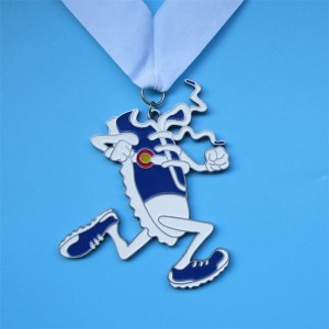 Cheap Fun Medallion Holiday Run Medals Sport Trophy and Medal