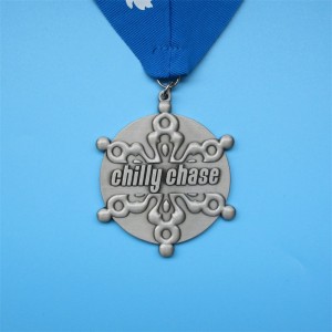 Zinc Alloy Metal Medals and Trophies Souvenir Gift Gold Medals Sport with Ribbon