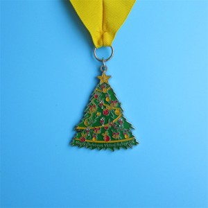 Christmas Commemorative Medal Christmas Metal Holiday Gift