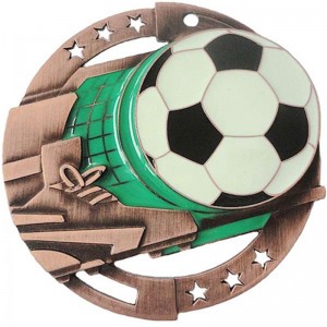 Custom Soccer Football Volleyball Running Metal Gold Plated Antique Marathon Sports Medal