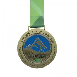 Perfect Design Custom Logo 4D Sport Medals and Ribbon Commemorative Medals