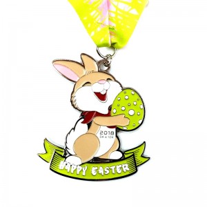 Festive Gifts Custom Medals Easter Bunny & Easter egg Medals