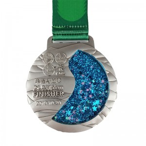 Custom Marathon Medals Zinc Alloy Die Casting Race Medal   Fun Run Medal