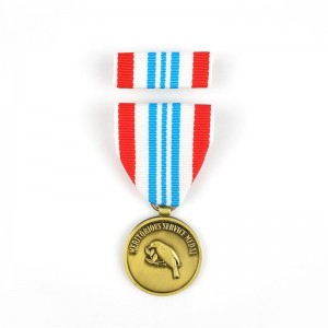 3D Zinc Alloy Gold Silver Bronze Engraved Medal Customized Metal Blank Universal Medal Honor Class Medal