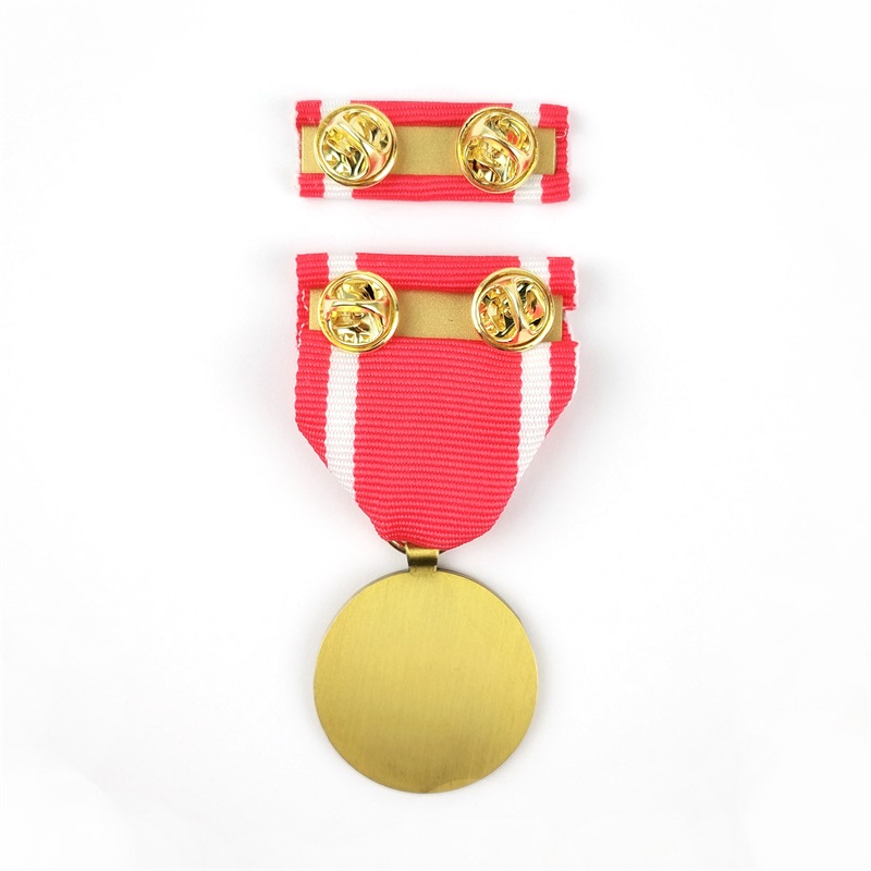 Custom Medalla Medallion Die Cast Metal Badge 3D Activity Medals And Awards Medal of Honor with Ribbon