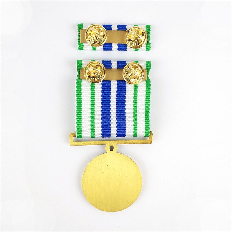 Zinc Alloy Gold Plated 3D Engraved Medal Customized Metal Blank Universal Medal Honor Class Medal