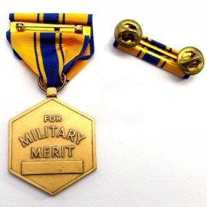 Custom Medalla Medallion Die Cast Metal Badge 3D Activity Medals And Awards Medal with Ribbon