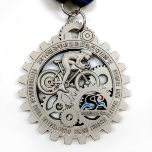 GAG New Custom Metal 3D Cycle Series Race Bike Medals