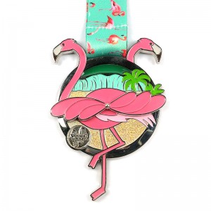 Custom medals for Races Metal Medallion Custom Santa Running Medals